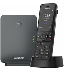 Yealink W78P DECT IP Phone System with 2.4-Inch Color Screen, Bluetooth 5.1, and 20 Simultaneous Calls