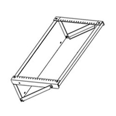 Chatsworth Products 11754 Extra-Capacity Flush-Mounted Wall Bracket