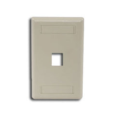 Hubbell IFP11 IFP Single Gang Wall Plate - 1 Port