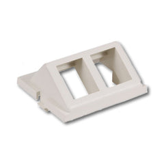 Hubbell IM2KA15 Infin-e-Station Keystone - 2 Port/Angled