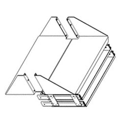 Chatsworth Products 11488 CPU/Monitor Shelf with Double Sliding Keyboard Tray