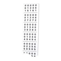 Hubbell RRLABEL Rack Label Kit