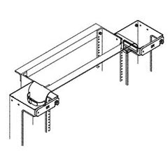 Chatsworth Products 12393 Rack Radius Drop for Single Sided Vertical Cabling Section