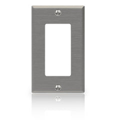Leviton 84401 Metal 1 Gang Decora/GFCI Wallplate