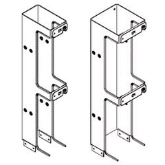 Chatsworth Products 11378 Two-Foot Single-Sided Vertical Cabling Section Extensions