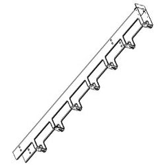 Chatsworth Products 11730 Single-Sided Narrow Vertical Cable Section