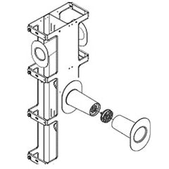 Chatsworth Products 15008 Cable Distribution Spool for Double-Sided Vertical