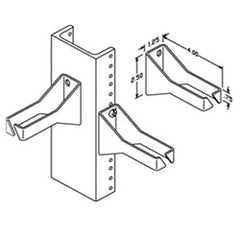 Chatsworth Products 11228 Narrow Cable Ring