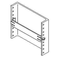 Chatsworth Products 12210 Rack Channel Cable Clip for 6"