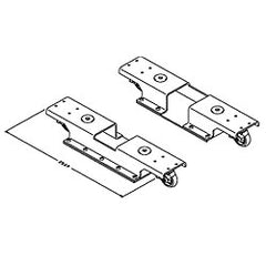 Chatsworth Products 11643 Mid-Size Rack Dolly