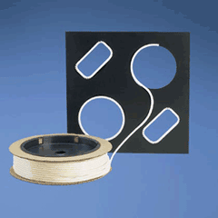 Panduit® GEE62F-A-C Slotted Wall Polyethylene Grommet Edging