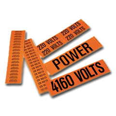 Panduit® PCV-FOA Self-Adhesive Vinyl Markers