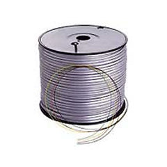 Lynn Electronics F8LC-SS Silver Satin Phone Line Cord - 8 Conductor Spool