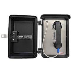 Ceeco WPP-333-F Weatherproof Phone with Chrome Keypad