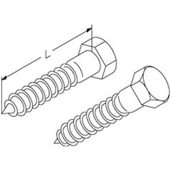 Chatsworth Products 02006-001 Hex Lag Screw