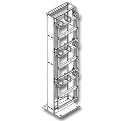 Chatsworth Products 12577 MDF 66 19" Block Mounting System