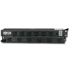 Tripp Lite RS-1215 12 AC Outlet 15 Amp Rackmount Power Strip