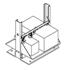 Chatsworth Products 12091 Variable Height Equipment Tie-Down Bracket