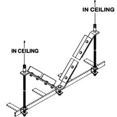 Chatsworth Products 10696-001 Double Earthquake Bracing Kit