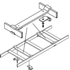 Chatsworth Products 12115 Cable Runway Movable Cross Member