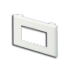Panduit® T70PGIW Snap-On Single Gang Rectangular Electrical/Communication Faceplate