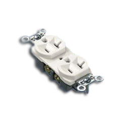 Panduit® EDU20IW-X Pan-Way 20A 106 Duplex Outlet (Pkg of 10)