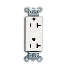 Panduit® ERU20IW-X 20A Rectangular Outlet (Pkg of 10)