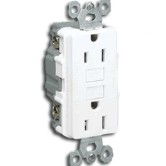 Panduit® EGU20IW-X 20A Ground Fault Circuit Interrupter (Pkg of 10)