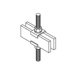 Chatsworth Products 10621 1/2" Bolt Size Framing Clip Kit, Cable Runway