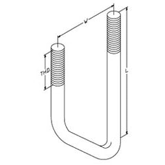 Chatsworth Products 1002 V-Bolts