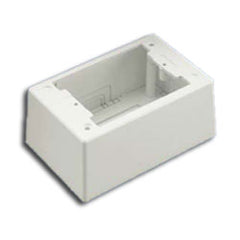 Panduit® JBP1DIW Power Rated Single Gang Two-Piece Deep Box