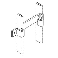 Chatsworth Products 10608-701 Vertical Wall Brackets