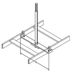 Chatsworth Products 12362 Cable Runway Center Support Kit