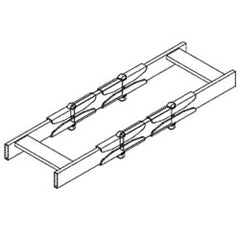 Chatsworth Products 10842 Isolator Bar, Cable Runway