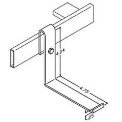 Chatsworth Products 11268-001 "L" Bracket, Cable Runway