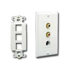 ICC IC107DI3 Decorex 3-Port Faceplate Insert