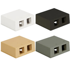 ICC IC107SB2 2-Port Surface Mount Box