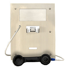 Ceeco SSP-361-X Manual Ring Stainless Steel Panel Phone With Mounting Box