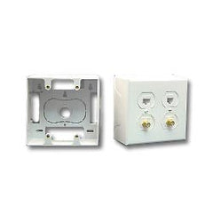 ICC IC107MRD Double Gang Faceplate Mounting Box