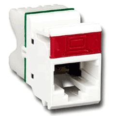 Siemon MX5-F02 MAX 5e Flat Module - Cat