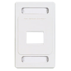 Siemon MX-FP-S-02-02 Single Gang Faceplate for 2 MAX Modules