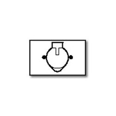 Leviton 4925-2 Flush Mount Outdoor Wallplate 1-Gang Self-Closing Lid