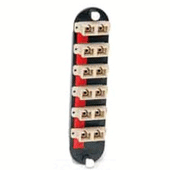 Corning CCH-CP12-AX CCH Connector Panel with 6 Duplex LC Adapters, Multimode (Pkg of 6)