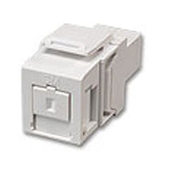 Leviton 41085-SWC QuickPort Singlemode Simplex SC Adapter Module, Zirconia Ceramic