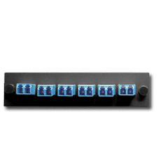 ICC ICFOPL16BK 6-Duplex LC, MM/SM Adapter Panel