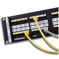 Hubbell XPHPPID1U10 1U and 2U Patch Panel Extra Label Holders (Package of 10)