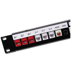 Hubbell XPHUDX1610 16 and 24 Port Multimedia Panel Extra Label holders (Pkg of 10)