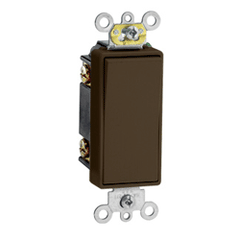 Leviton 5693-2 Decora Plus Rocker 3-Way 15 Amp AC Quiet Switch