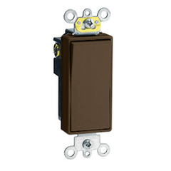 Leviton 5624 Decora Plus Rocker 4-Way 20 Amp AC Quiet Switch (Self Grounding)