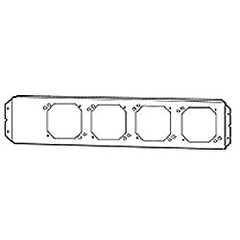 Erico RBS24 24" Box Mounting Brackets-for Between Studs (Box of 25)